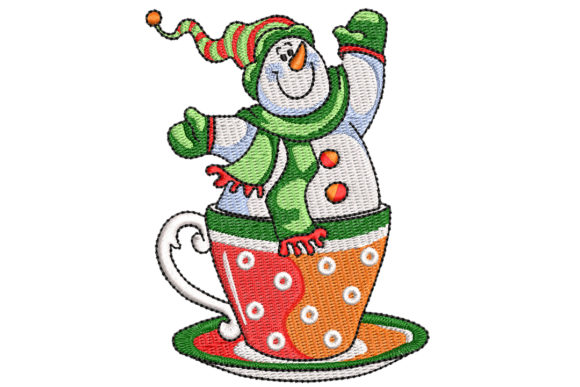 A Cup of Snowman: Perfect for Cozy Apparel
