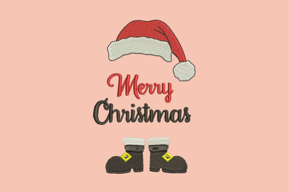 Charming Santa: A Festive Embroidery Design Review