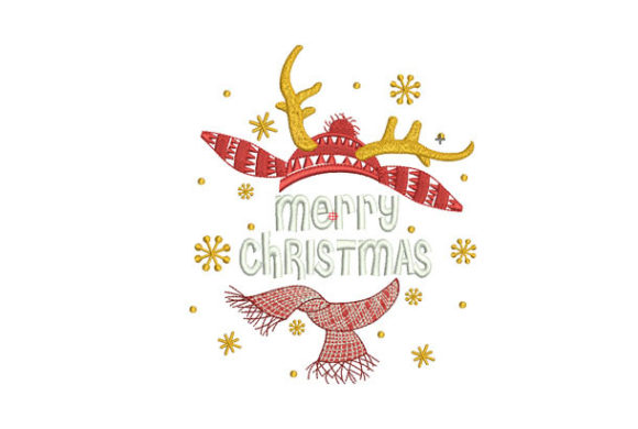 Cute Reindeer Merry Christmas Embroidery Review