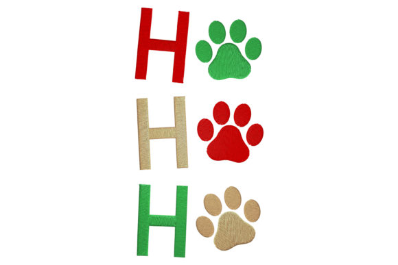 Ho Ho Paws: A Festive Embroidery Design Review
