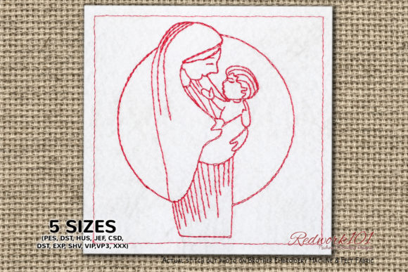 Merry Christmas Mothers Redwork: A Festive Embroidery Review